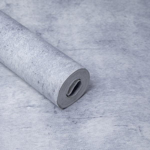 MAPER Concrete Powder Blue Wallpaper