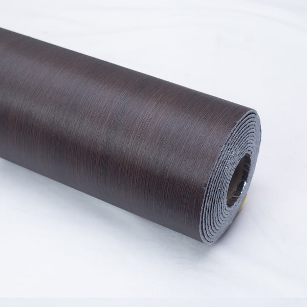 MAPER Wood Grain Wenge Charcoal Wallsticker