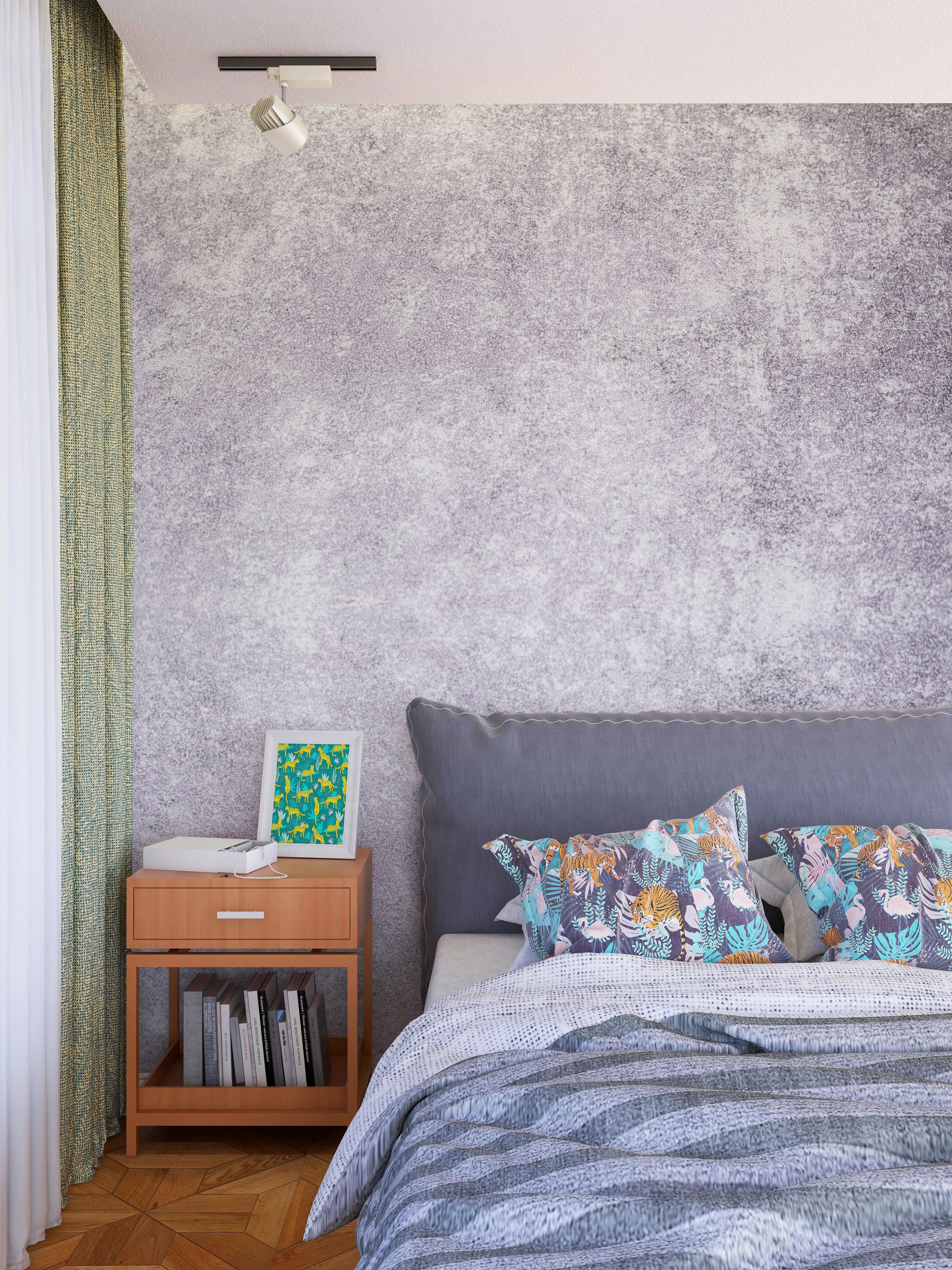 MAPER Marble Shimmer Lilac Grey wallpaper 640805 - 4