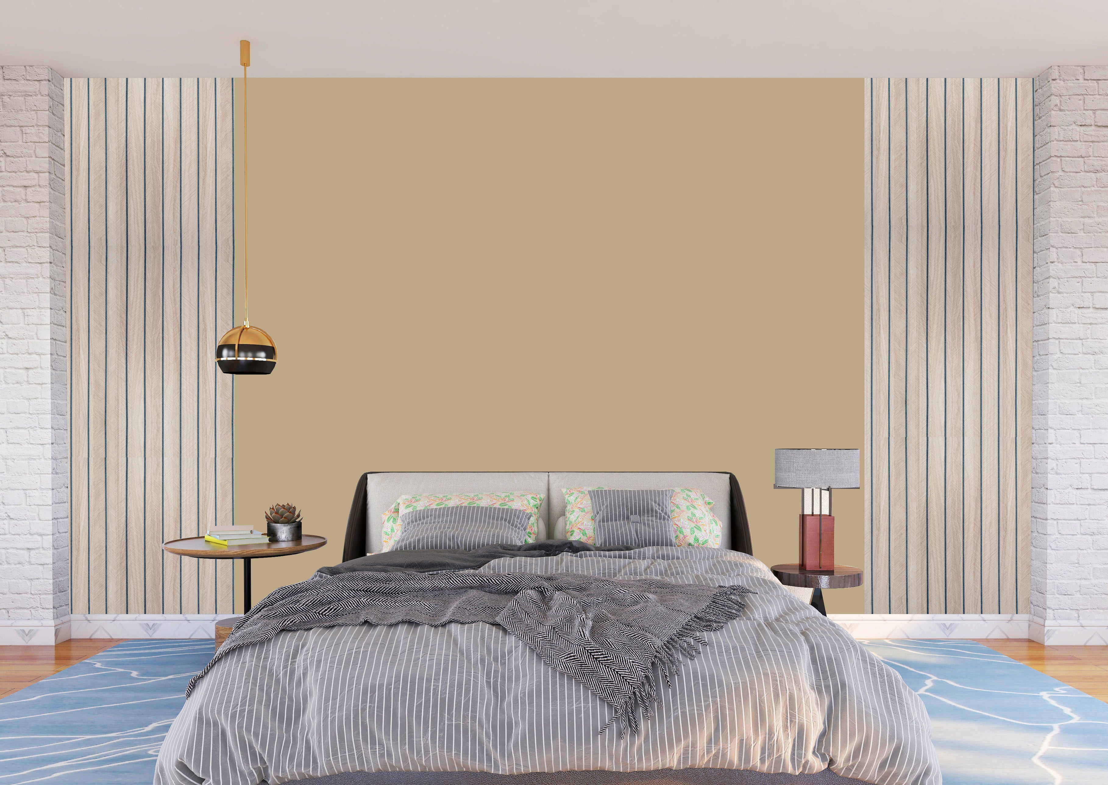 MAPER Fluted Louver Champagne Beige YH-GSS03 5