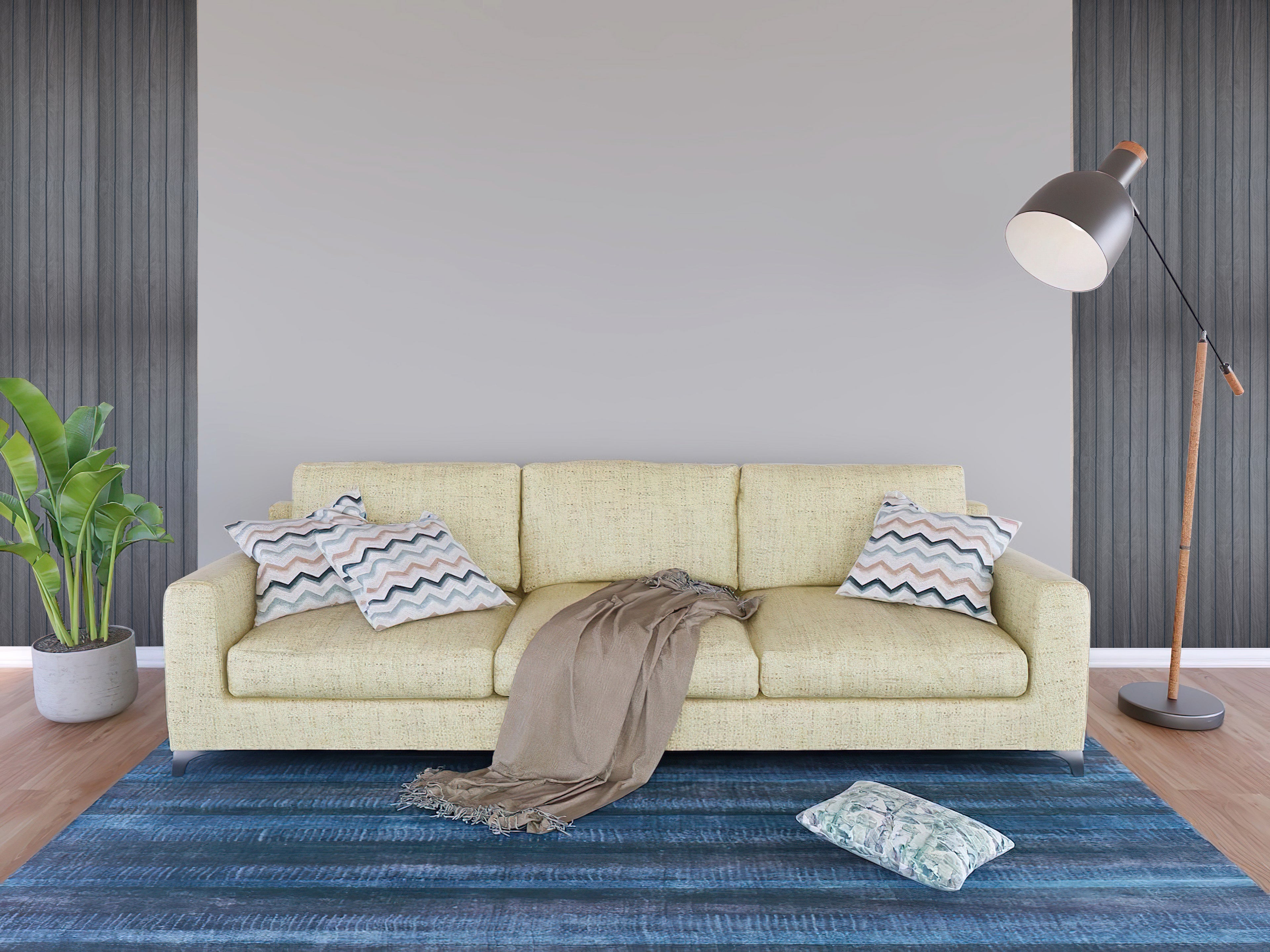 MAPER Fluted Louver Slate Grey 3 3