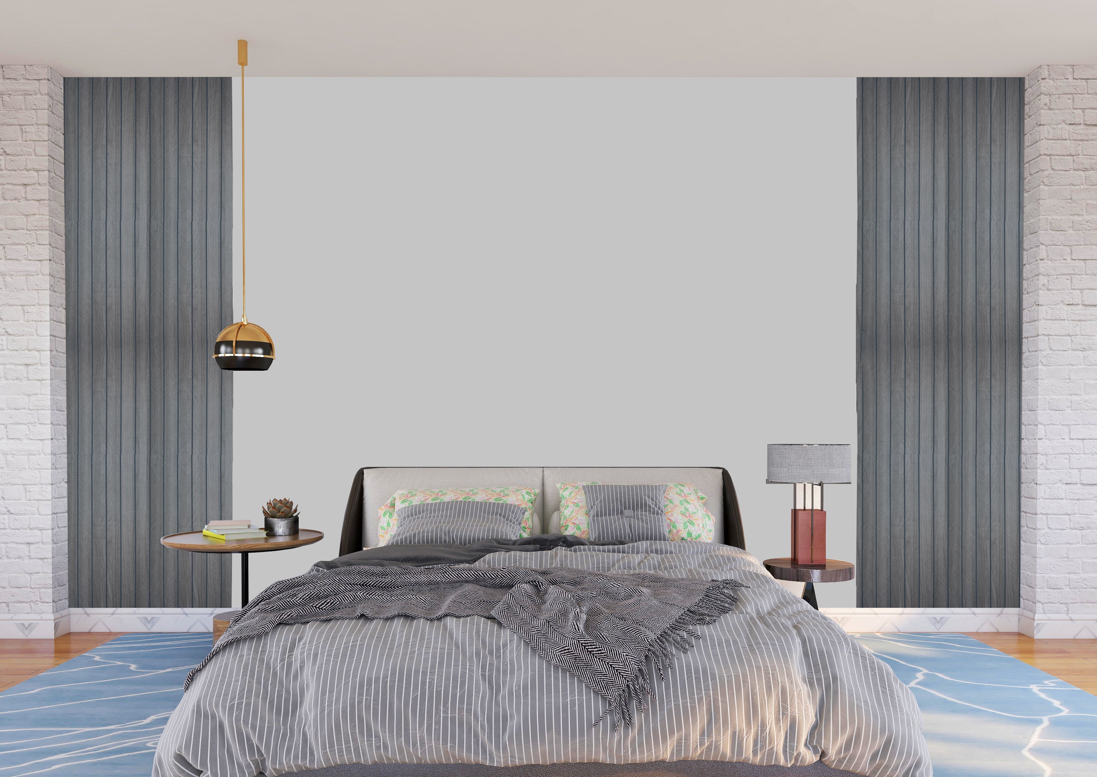 MAPER Fluted Louver Slate Grey 3 4