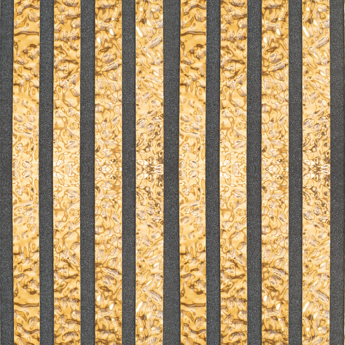 MAPER Fluted Louver Textured Gold GOLDEN TEX 3
