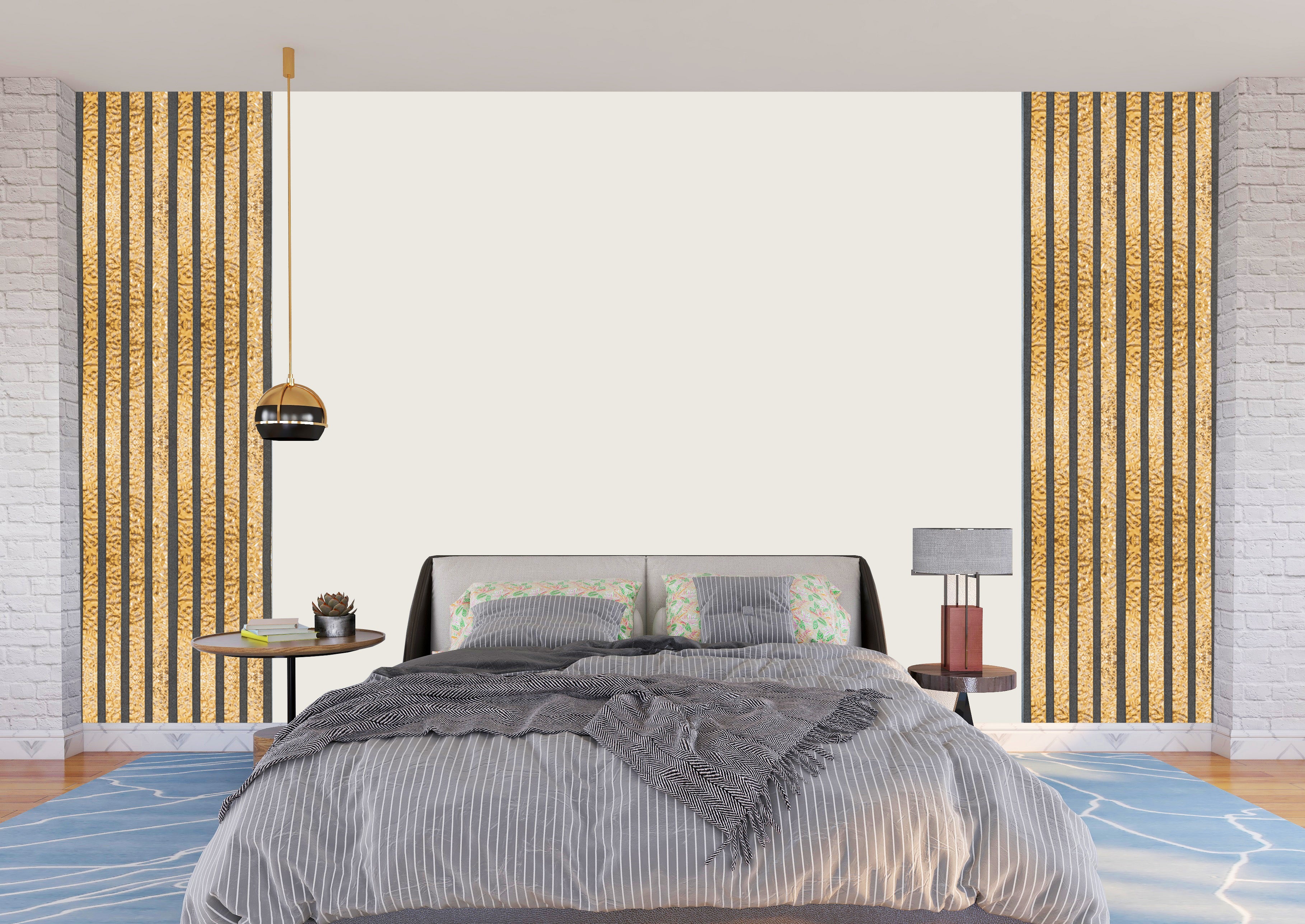 MAPER Fluted Louver Textured Gold GOLDEN TEX 5