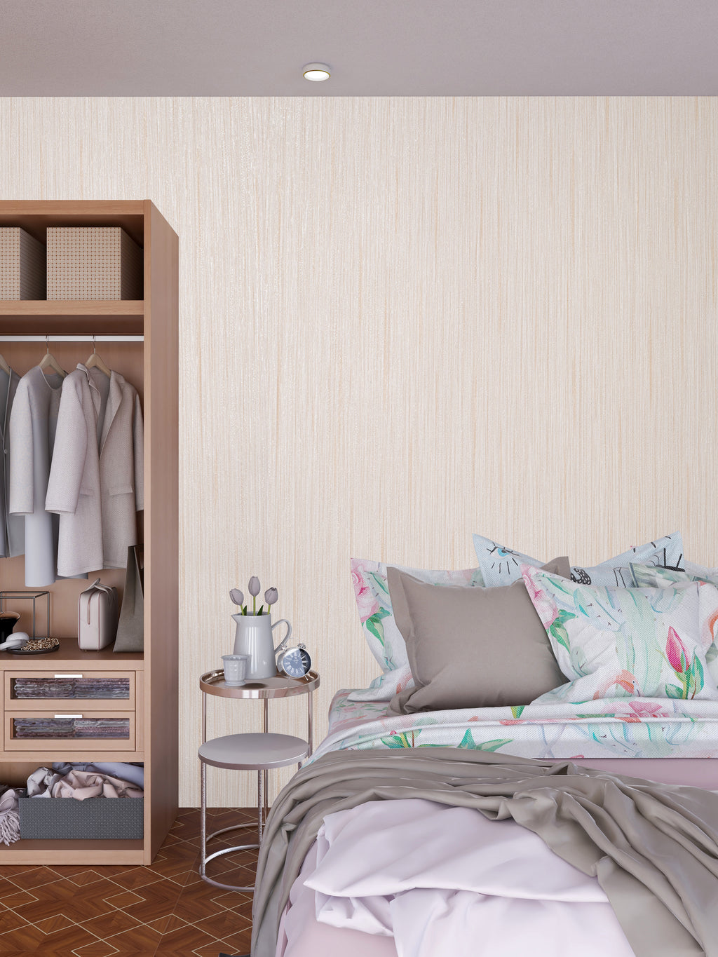 MAPER Grasscloth Blush Beige 640102 4