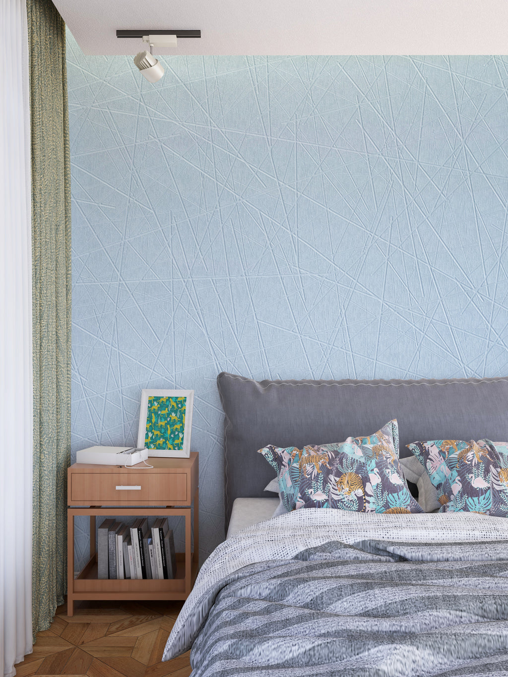 MAPER Linen Powder Blue YH-RC-602 4