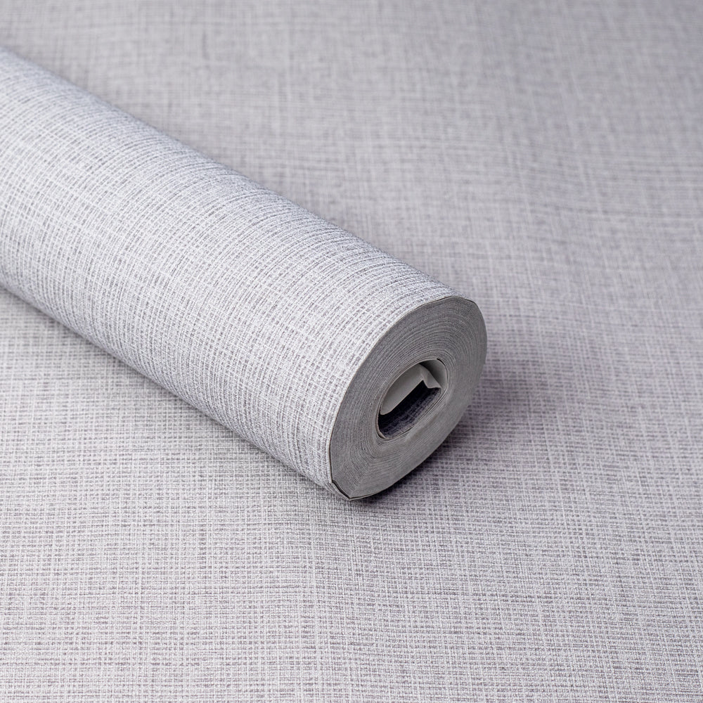 MAPER Linen Weave Lilac Grey 641105 1