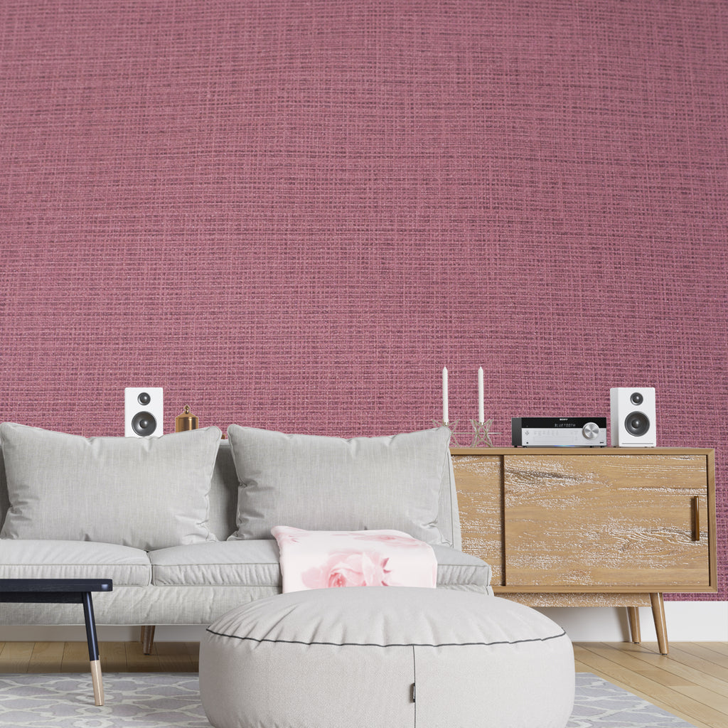 MAPER Linen Weave Rosewood Mauve 641107 3