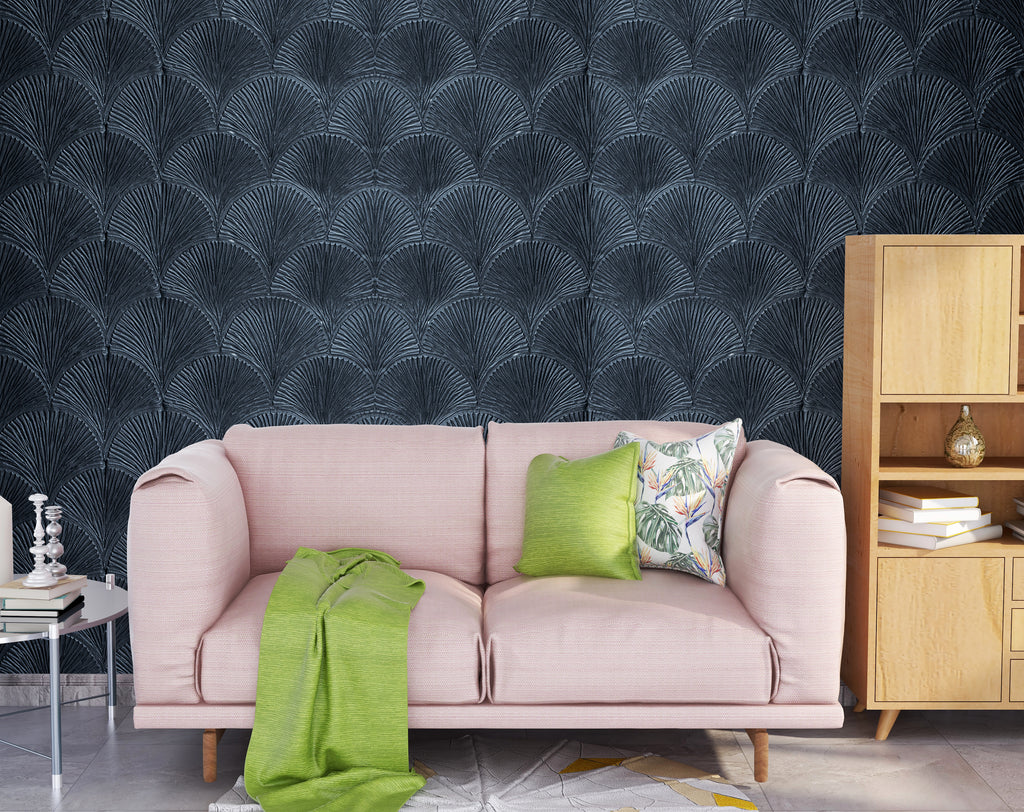 MAPER Quilted Navy Charcoal YH-RC-809 3