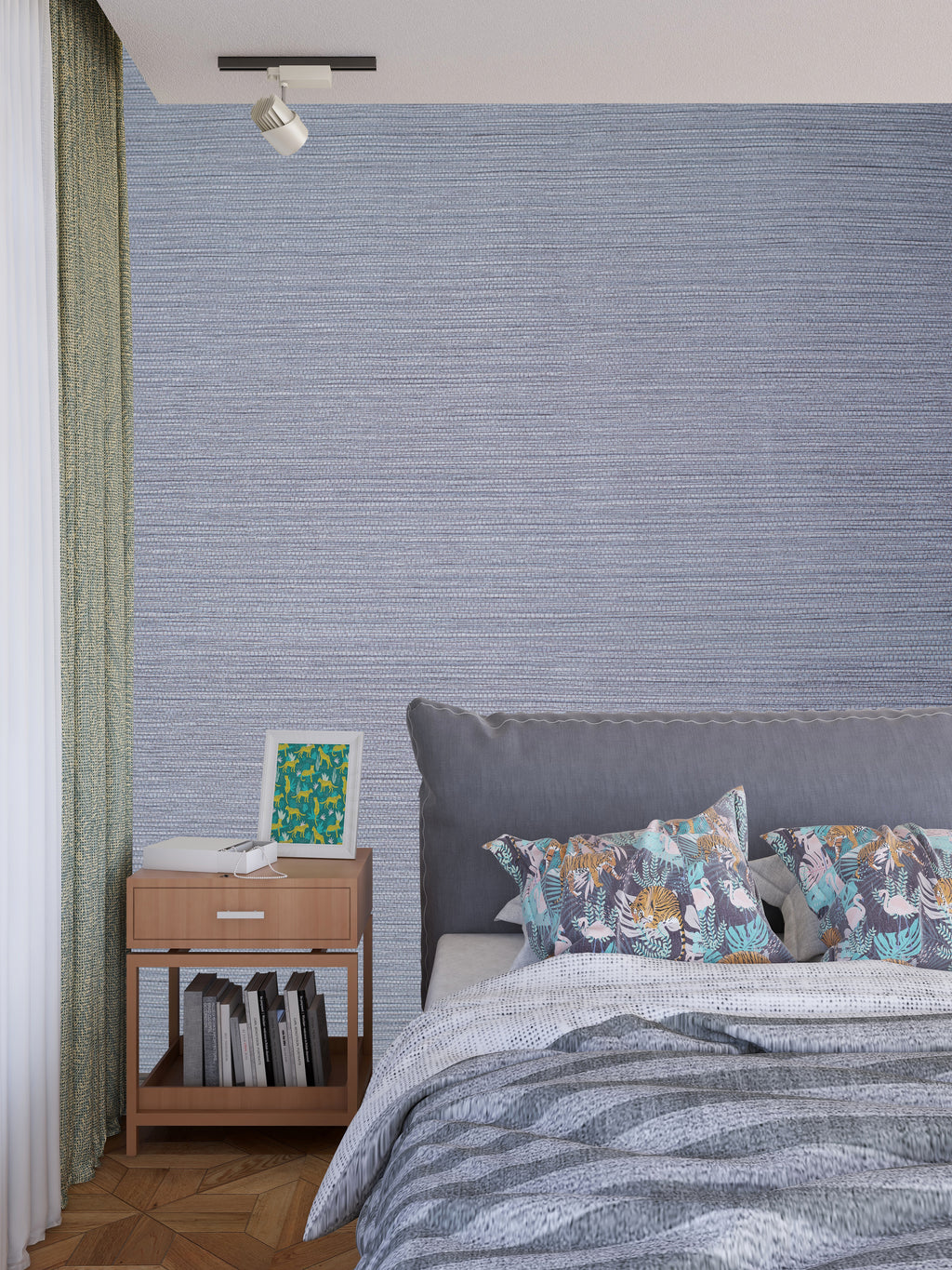 MAPER Silk Stria Blue Grey 640505 4
