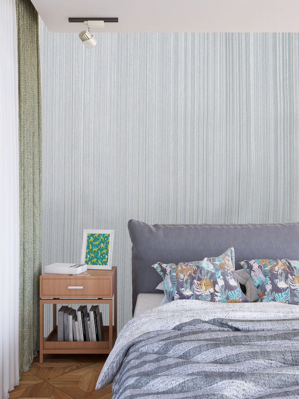 MAPER Silk Thread Light Grey 640406 4