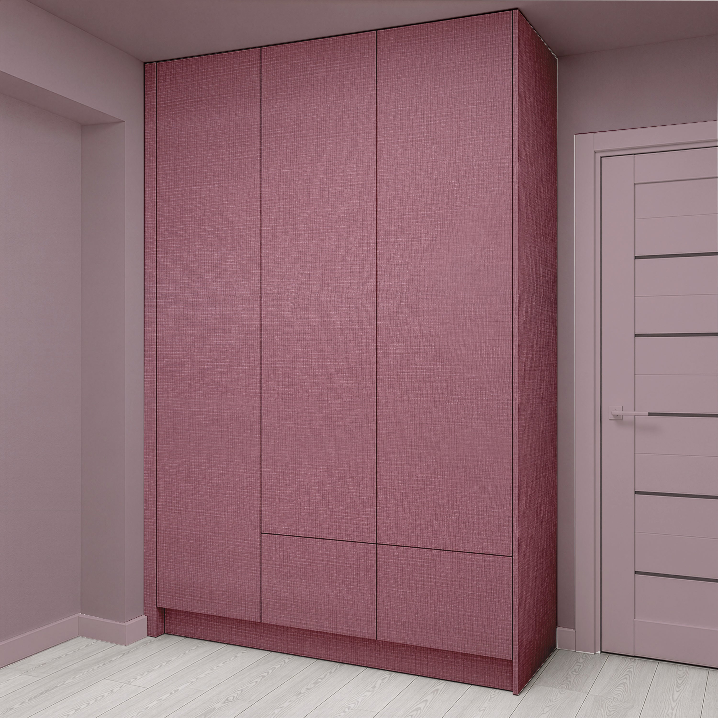 MAPER Wood Grain Mauve YH-T-107 4